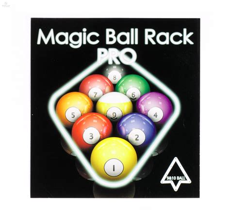 Magic rack 9 ball infographics